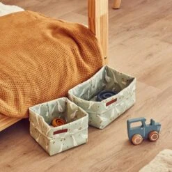 Little Dutch-Corbeille-LITTLE GOOSE L -Intérieure Décoration Magasin 1030174 corbeille little goose l coloris vert pale