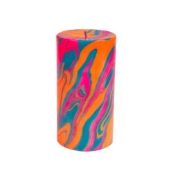 FLAMINGO-Bougie Cylindrique-CALYPSO
