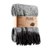 Plaid-FREJA -Intérieure Décoration Magasin 1074841 plaid freja coloris noir