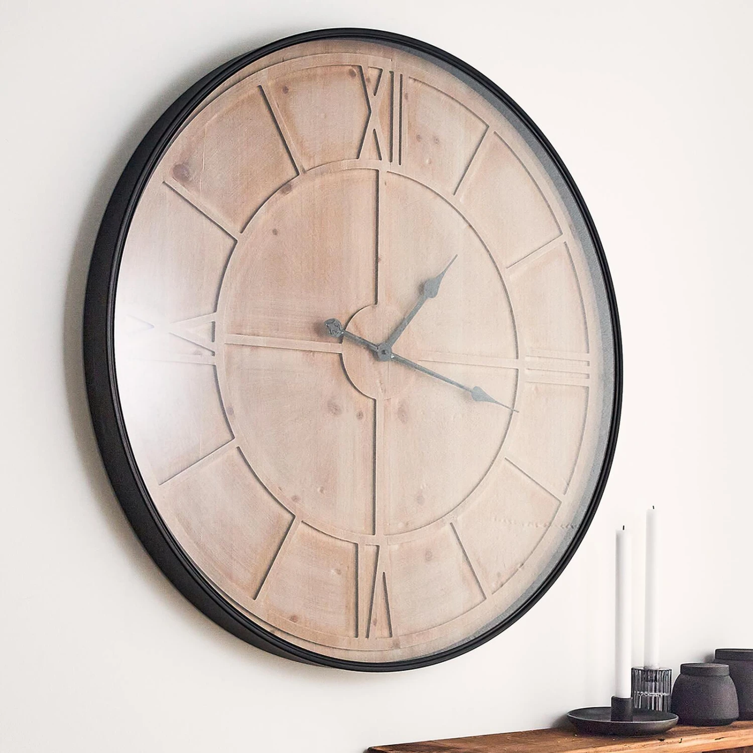 Horloge En Bois-SYLVIE 4 Horloge En Bois-SYLVIE – Image 2