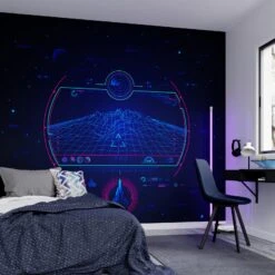 4MURS-Papier Peint Panoramique XL-SPACE ODYSSEY -Intérieure Décoration Magasin 1114756 papier peint panoramique xl space odyssey 300 x 270cm