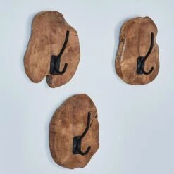 Patère-ARACAJU -Intérieure Décoration Magasin 1123378 patere aracaju coloris teck