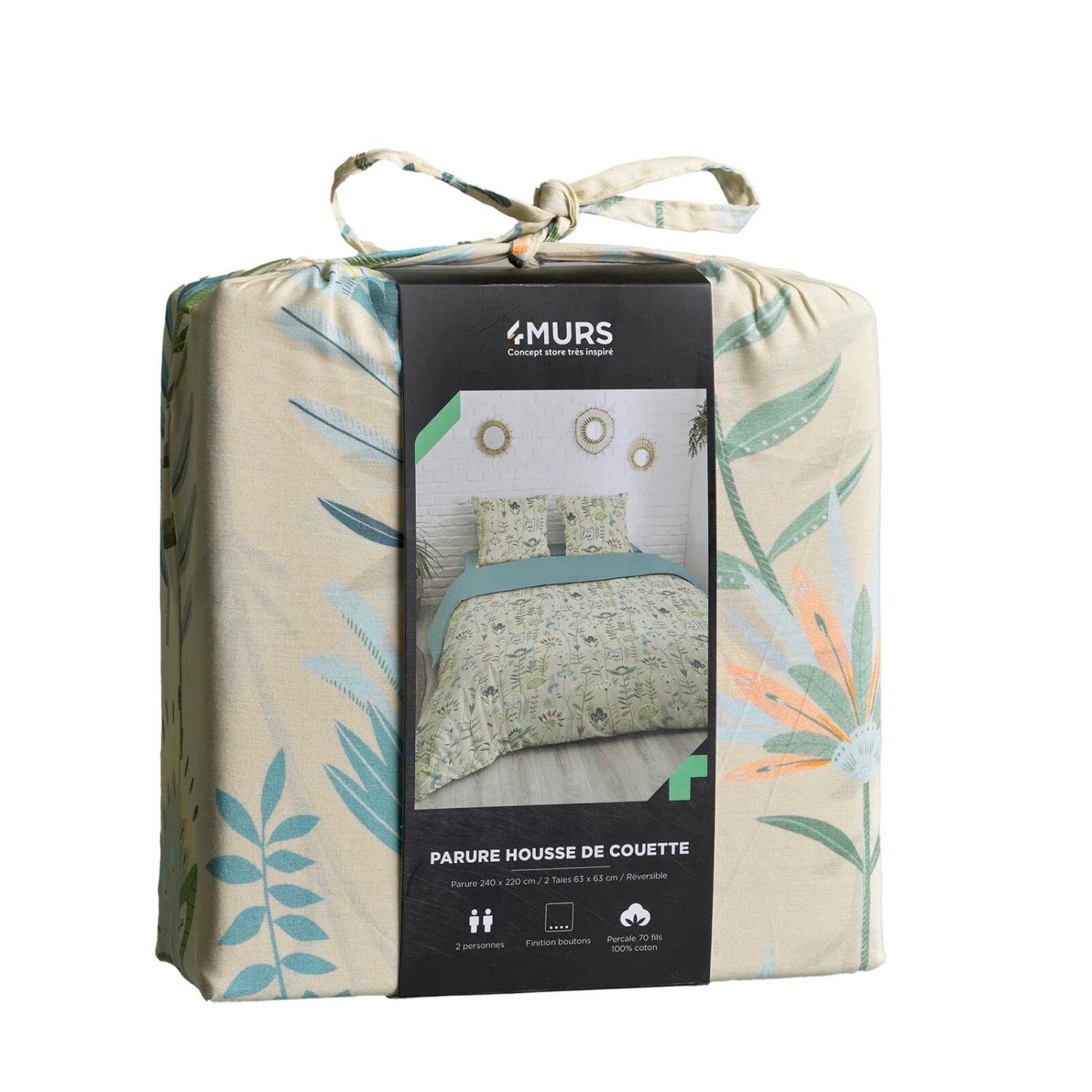 4MURS-Parure De Lit En Percale De Coton-BALATA 3 4MURS-Parure De Lit En Percale De Coton-BALATA