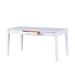 Table De Salle à Manger-MARGO -Intérieure Décoration Magasin 1207649 table de salle a manger margo coloris blanc 160 x 90cm