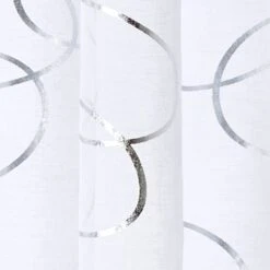 Voilage-VERTUOSE -Intérieure Décoration Magasin 121285 voilage vertuose coloris blanc 140 x 260cm