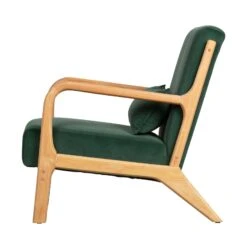 WOOOD-Fauteuil-MARK 7 WOOOD-Fauteuil-MARK -Intérieure Décoration Magasin 1214396 fauteuil mark coloris vert sapin