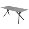Table De Salle à Manger-LOVA 1 Table De Salle à Manger-LOVA -Intérieure Décoration Magasin 1231311 table de salle a manger lova coloris gris beton 160 x 90cm