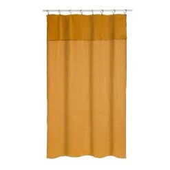 4MURS-Rideau-SIFNOS -Intérieure Décoration Magasin 1232506 rideau sifnos coloris ocre jaune 140 x 290cm