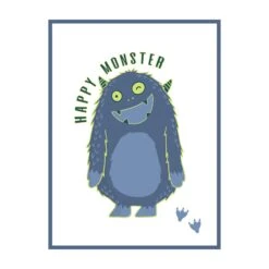 4MURS-Toile Embellie-CUTE MONSTER
