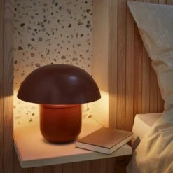 Lampe à Poser-CHAMPART 7 Lampe à Poser-CHAMPART -Intérieure Décoration Magasin 1279235 lampe a poser champart coloris terracotta 25 x 29cm