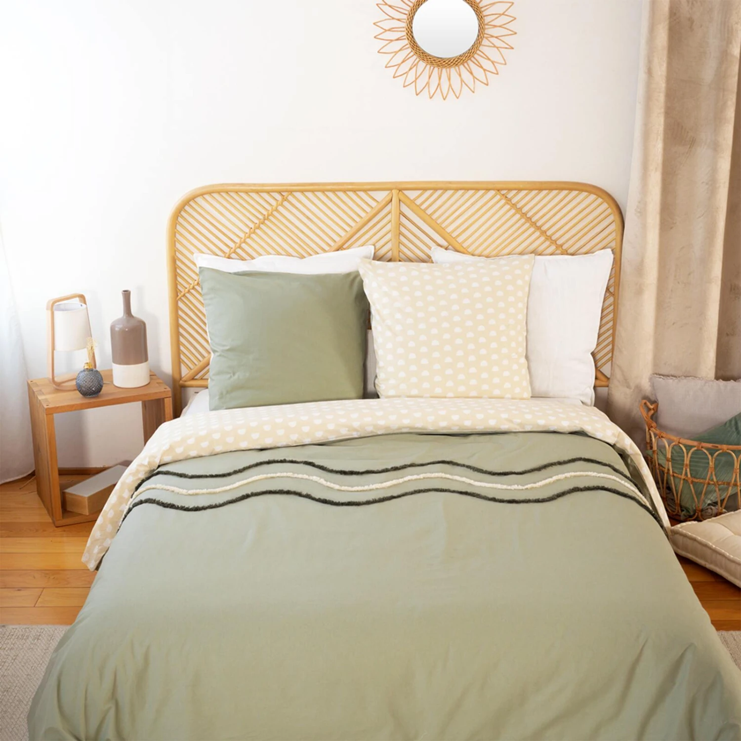 Parure De Lit En Toile De Coton-LINEA 3 Parure De Lit En Toile De Coton-LINEA