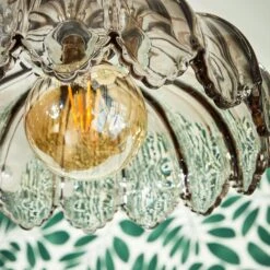 Suspension-VIRGO -Intérieure Décoration Magasin 1303947 suspension virgo coloris verre fume 25 x 26cm