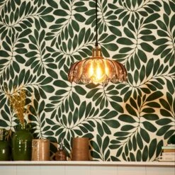 Suspension-VIRGO -Intérieure Décoration Magasin 1303969 suspension virgo coloris verre fume 25 x 26cm