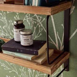 4MURS-Etagère En Bois-INES -Intérieure Décoration Magasin 1308033 etagere en bois ines coloris noir et bois