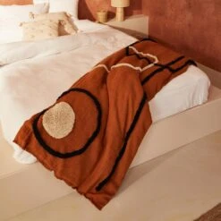 Harmony-Housse D'édredon-TIKRI -Intérieure Décoration Magasin 1314924 housse d edredon tikri coloris caramel