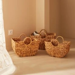 Panier-JACINTHE D EAU -Intérieure Décoration Magasin 1314934 panier jacinthe d eau