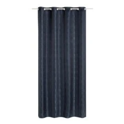 Rideau-NAJDA -Intérieure Décoration Magasin 1325246 rideau najda coloris bleu nuit 140 x 260cm