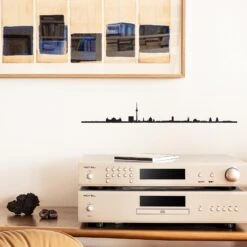 The Line-Déco Murale Métal-THELINE BERLIN -Intérieure Décoration Magasin 1336568 the line deco murale metal berlin coloris noir