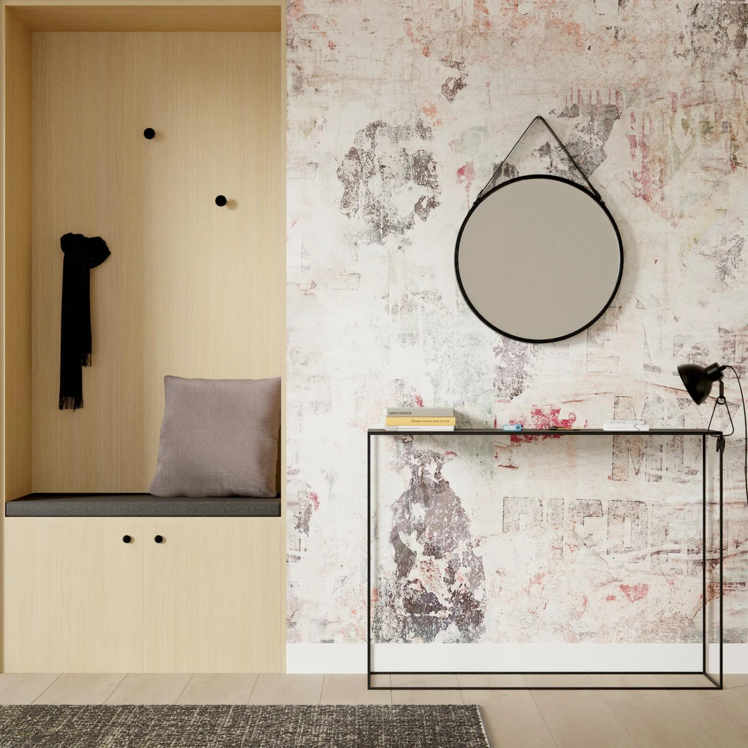 Papier Peint Panoramique L-CHECKPOINT 4 Papier Peint Panoramique L-CHECKPOINT – Image 2