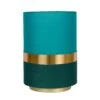 Lampe à Poser-TUSSE 1 Lampe à Poser-TUSSE -Intérieure Décoration Magasin 1358141 lampe a poser tusse coloris vert et dore 22 x 15cm