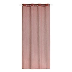 Voilage-LILOU -Intérieure Décoration Magasin 1366235 voilage lilou coloris terracotta 140 x 260cm