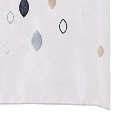 Vitrage-NINO -Intérieure Décoration Magasin 137499 vitrage nino coloris gris beige 58 x 120cm
