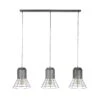 Suspension-BOSTEO -Intérieure Décoration Magasin 1376207 suspension bosteo coloris gris 120 x 30cm
