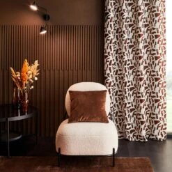 Rideau-KANTO -Intérieure Décoration Magasin 1389657 rideau kanto coloris brun 140 x 260cm