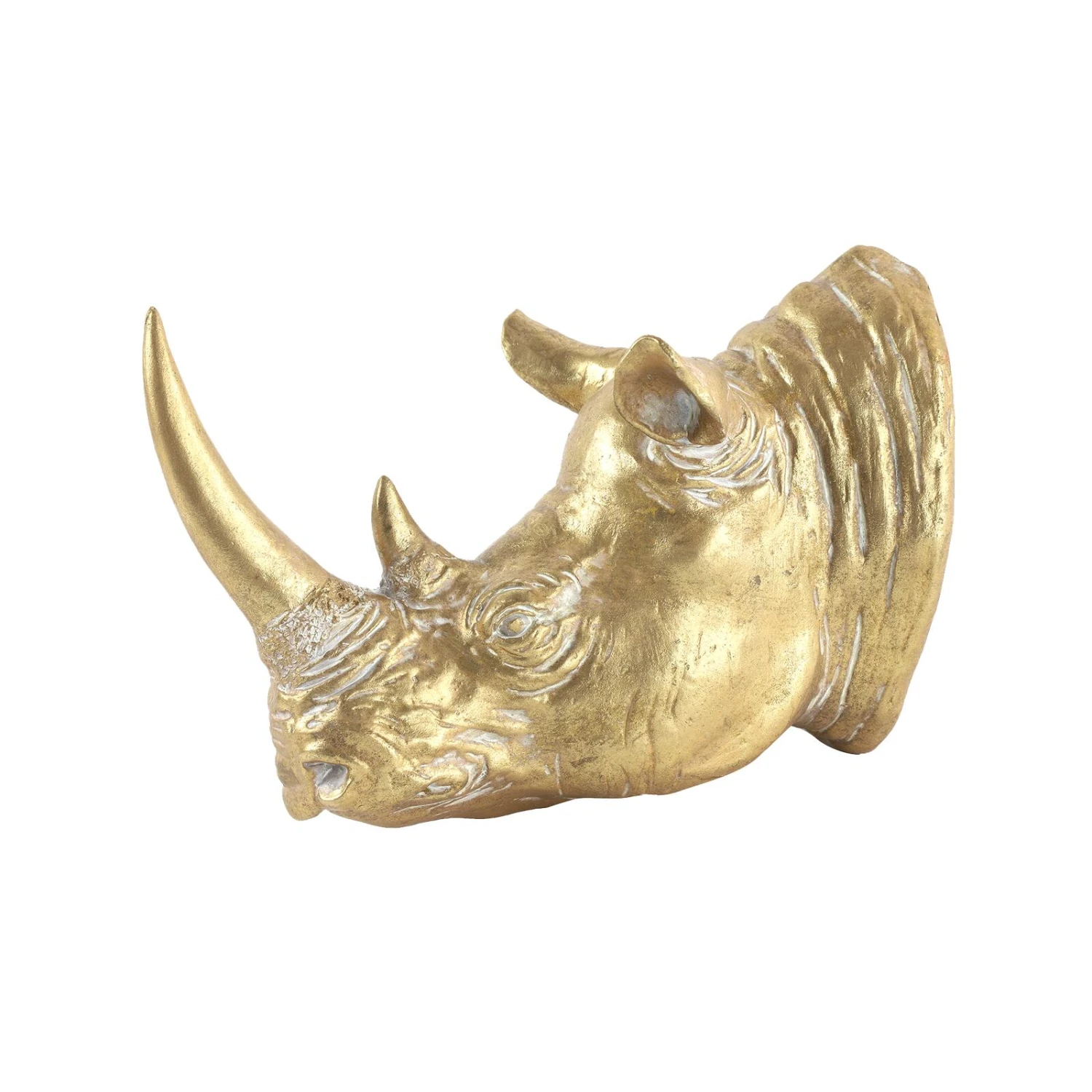Déco Murale Métal-RHINO HEAD 3 Déco Murale Métal-RHINO HEAD