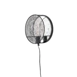 Applique-LEA -Intérieure Décoration Magasin 1428519 applique lea coloris noir 25 5 x 25 5cm