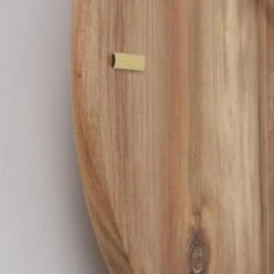 Horloge En Bois-ROBINI -Intérieure Décoration Magasin 1430799 horloge en bois robini coloris brun et dore