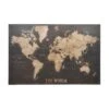 Décoration Murale En Bois-WORLD MAP