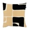 Coussin-KUBU 1 Coussin-KUBU -Intérieure Décoration Magasin 1461154 coussin kubu coloris noir beige 50 x 50cm