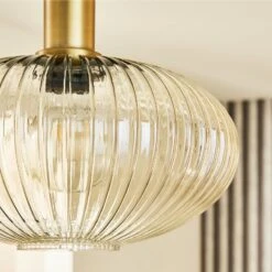 Suspension-MALOTO -Intérieure Décoration Magasin 1463935 suspension maloto coloris or et transparent 30cm