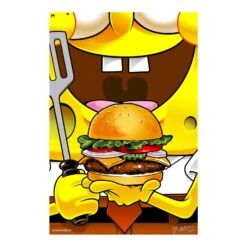 Blue Shaker-Affiche-SPONGE BOB