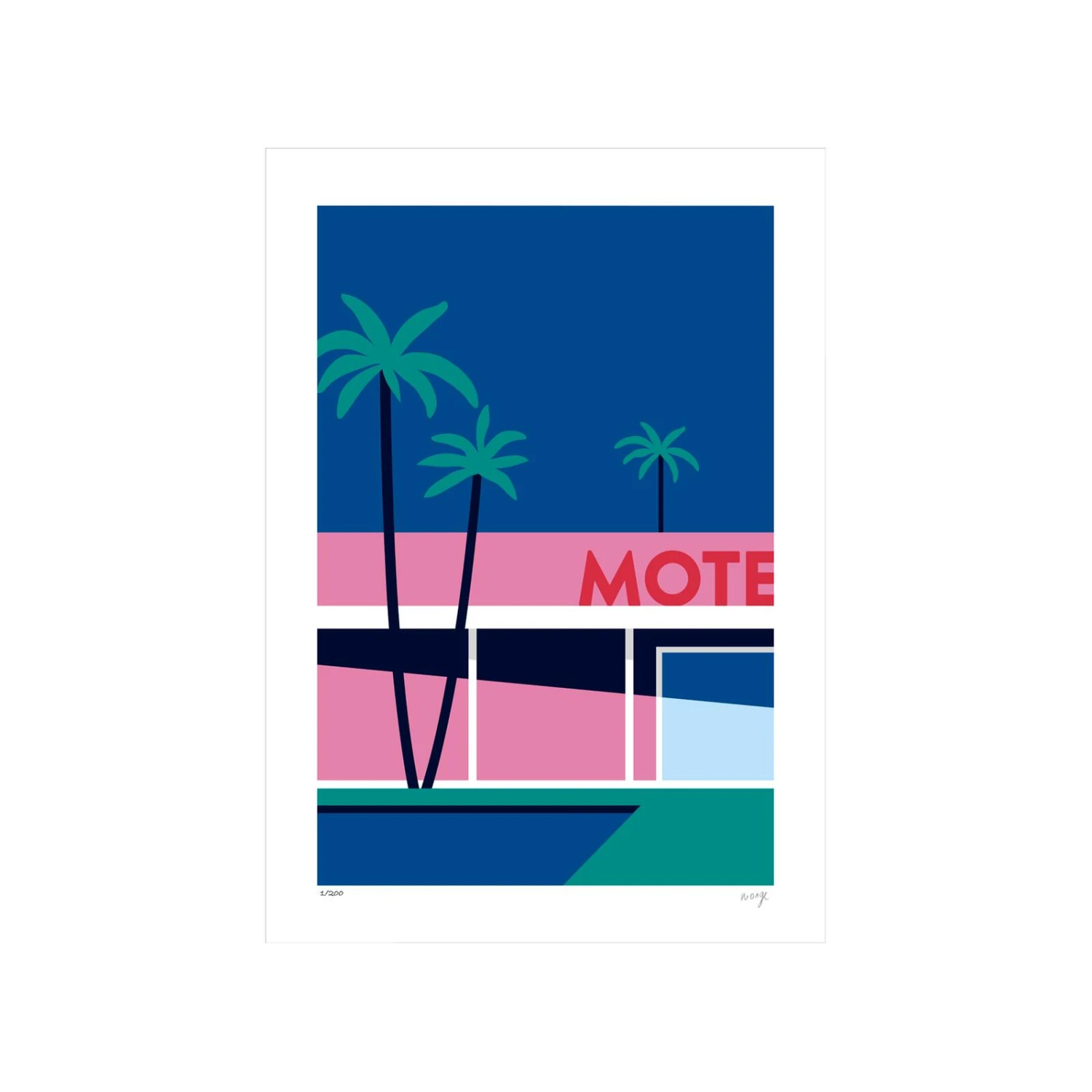 Sergeant Paper-Affiche-PALM SPRING HOTEL A3 3 Sergeant Paper-Affiche-PALM SPRING HOTEL A3