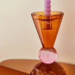 Photophore-DIAMANTI 9 Photophore-DIAMANTI -Intérieure Décoration Magasin 1564393 photophore diamanti coloris multicolore diametre 8cm