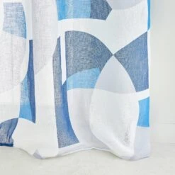 Voilage-MILOS -Intérieure Décoration Magasin 1567572 voilage milos coloris bleu cobalt 140 x 240cm