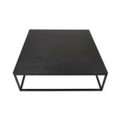 Table Basse-CITY -Intérieure Décoration Magasin 1579276 table basse city coloris chene noir 110 x 110cm