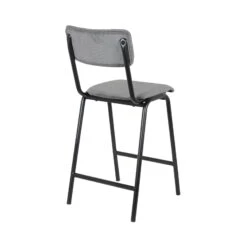 Tabouret De Plan De Travail-TALYA -Intérieure Décoration Magasin 1579315 tabouret de plan de travail talya coloris gris