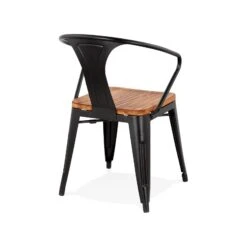 Chaise-GALVA -Intérieure Décoration Magasin 1622825 chaise galva coloris noir