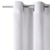 Voilage-ASPECT LIN -Intérieure Décoration Magasin 171604 voilage aspect lin coloris blanc 145 x 260cm