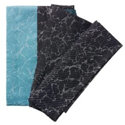 Garnier Thiebaut-Nappe-LAVA -Intérieure Décoration Magasin 180040 nappe lava coloris gris 155 x 225cm