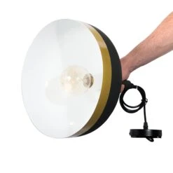 Suspension-BELL -Intérieure Décoration Magasin 303429 suspension bell coloris noir 30 x 30cm