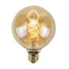 Ampoule-GLOBE AMBRE FILAMENT LED 25W E27 95 Mm 1 Ampoule-GLOBE AMBRE FILAMENT LED 25W E27 95 Mm -Intérieure Décoration Magasin 322323 ampoule globe ambre filament led 25w e27 95 mm coloris jaune 14 x 9 5cm
