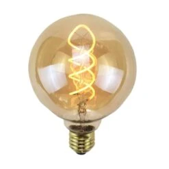 Ampoule-GLOBE AMBRE FILAMENT LED 25W E27 95 Mm
