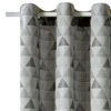 Rideau-PYRAM 2 Rideau-PYRAM -Intérieure Décoration Magasin 330182 rideau pyram coloris gris 140 x 260cm