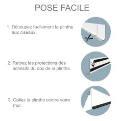 Plinthe Déco-ALU BROSSÉ 2M -Intérieure Décoration Magasin 333934 plinthe deco alu brosse 2m