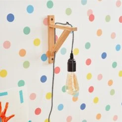 Intérieure Décoration Magasin -Intérieure Décoration Magasin 336624 applique kabel coloris bois 22 5 x 19cm