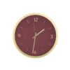Horloge-PIA -Intérieure Décoration Magasin 383790 horloge pia coloris bordeaux